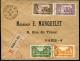 MAROC - N° 66 + 102 + 114 + 116  SUR LR DE RABAT LE 16/11/1926, POUR PARIS - TB - Lettres & Documents