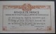 Banque De France Versement D'or 1915     1700 Francs - Other & Unclassified