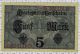 World Paper Money N° 56b Etat SPL - 5 Mark
