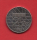 NEDERLAND 1982, Circulated Coin 2,5 Gulden, Beatrix, Nickel  Km 206 - 1980-2001 : Beatrix