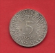 GERMANU 1974,  Circulated Coin  5 Mark 0.625 Silver Klm 112.1 - 5 Mark