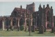ZS50200 Melrose Abbey  2 Scans - Roxburghshire