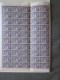 Sheet Of 50 Stamps Rating:€ 35 MONTSERRAT 1958 QEII & Government House ½c. 147/136b Deep Violet, Inscr.MNH ** - Montserrat