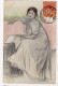 Woman Girl Ramon Casas Artist Signed Illustrator Rêveuses Vintage Original Postcard Cpa Ak (W3_2952) - Casas