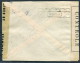 1944 Turkey Galata French Levant Beirut Censor Cover -  New York USA - Covers & Documents