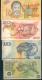 Papua New Guinea, 4 X Banknotes, 2 - 50 KINA ! - Papouasie-Nouvelle-Guinée