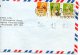 Hong Kong 1991, Airmail Cover With 4.50 Dollar Franking, "Festival Of Canada" Postmark To UK. Interesting - Lettres & Documents