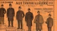 PUBLICITE Pour CONFECTION MODE HOMME OUVRIER HIVER 1903  Grands Magasins " AUX TRAVAILLEURS " 54 TOUL - Patrons