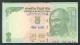 India, Indien, Wrong Cut Error Banknote, Fehlschnitt, 5 Rupees, P. 94, Sign. 90, 2010, UNC ! - India