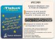 Ticket PR101 -  NEUF   -    VOEUX  2002      -      Echantillon 5mn  -  Spécimen  RARE  !!!! - Tickets FT