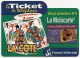 Tickets PR103  à  PR106  -  NEUFS   -    La Côte En Poche  -  Atout Collection  -   Echantillons 3mn  -   RARE - FT