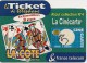 Ticket PR106 -  NEUF   -    La Côte En Poche   -  Atout Collection N°4   -      Echantillon 3mn  -  Spécimen  RARE  !!!! - Tickets FT