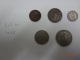 Cyprus 1955 5 Coins Set Used Lot 10 - Chypre