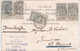 1905 - BEL AFFRANCHISSEMENT Sur CARTE POSTALE De ANVERS Pour La FRANCE - 1893-1907 Coat Of Arms