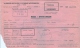 TOURING SECOURS - TOURING WEGENHULP A.S.B.L. - V.Z.W. - BRUXELLES - Reçu D´affiliation (29 Avril 1961) - Sport En Toerisme