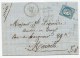 - Lettre - VAR - AUPS - GC.232 S/TP N°60 Cérès Type II - 1872 - 1871-1875 Cérès
