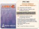 Ticket PR168 -   NEUF  -    L.O.S.C.  2    -   3 Minutes Offertes   -  SPECIMEN   RARE - FT Tickets