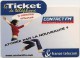 Ticket PR176   -   NEUF  -     CONTACT  FM    -    3 Minutes Offertes   -   FACTICE - FT