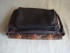 Delcampe - Pochette En Serpent Et Cuir Souple Marron .Voir Photos. - Purses & Bags