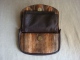 Delcampe - Pochette En Serpent Et Cuir Souple Marron .Voir Photos. - Purses & Bags