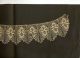 Histoire De La DENTELLE ANCIENNE ECHANTILLON ECOLE ETUDE COL 40 Cm - Laces & Cloth