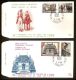 4 FDC Kaarten Van Nrs. 1482 (2x) En Serie 1474 T/e/m 1477 (zie 2 Scans) ! Inzet Aan 5 € ! - Unclassified