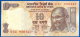 Inde 10 Roupies 2010 Lettre A India Rupees Gandhi Elephant Tigre Animal Asie Paypal Skrill OK - Inde