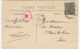 CACHET MARQUE SPECIALE ETOILE ROUGE SUR CP PLOMBIERES VOSGES 1918 - Manual Postmarks