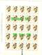 Delcampe - BULGARIA / Bulgarie 1961 MUSHROOM ( Champignons)  8 Sheet – 5x5 =25 Set Imperforated - MNH** - Funghi