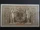 1910 N - 21 Avril 1910 - Billet 1000 Mark - Allemagne - Série N : N° 2104380 N - ReichsBanknote Deutschland Germany - 1.000 Mark