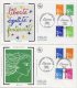 FDC - Marianne Luquet - Yvert 3443 à 3457 - Paris 1er Janvier 2002 - Cote 30 Euros - R386 - 2000-2009