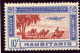Mauritanie, Yvert PA15b, Centre Doublé ** , Signé, MNH - Unused Stamps