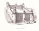 Image Gravure - Château De Vilvorde - Autres & Non Classés