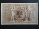 1910 A - 21 Avril 1910 - Billet 1000 Mark - Allemagne - Série A : N° 5318014 A - ReichsBanknote Deutschland Germany - 1000 Mark