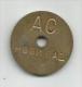 AS NOVI SAD Serbia,Bus Station Platform Entrance Token 6.0 G 26 Mm - Altri & Non Classificati