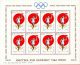 POLAND 1964 TOKYO OLYMPICS S/S NHM GLIDER MAIL CINDERELLA RUNNER TORCH OLYMPIC GAMES ATHLE - Shifted 4 - Zweefvliegers