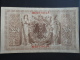 1910 A - 21 Avril 1910 - Billet 1000 Mark - Allemagne - Série A : N° 5077974 A - ReichsBanknote Deutschland Germany - 1000 Mark