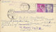 United States Uprated Postal Stationery Ganzsache To KØBENHAVN 1967 KASSEBREV Omkarteringskontor (2 Scans) - Ganzsachen
