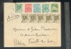 Enveloppe Algérie 1935 Trés Bel Affranchissement - Grand Café D´Alger - Lettres & Documents