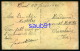 Lot De 2 CPA - Couple D´amoureux S´embrassant Au Coeur D´une Fleur -Baiser D´Amour - Cachet Postal Hexagonal  Gillonnay - Couples
