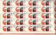HUNGARY - UNGHERIA - MAGYAR 1975 40th ANNIVERSARY OF THE LIBERATION SHEET OF 50 STAMPS - FOGLIO DI 50 USED - Ganze Bögen