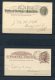 USA 1887,1898 (2) Postal Stationary Cards From New York, Evansville - Covers & Documents