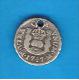 ESPAÑA - 1/2 Real 1747 M - Mexico - Perforacion - PLATA - First Minting