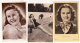 6 FOTOCARDS DEANNA DURBIN - Actores