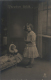 German B&amp;W 6-postcard Complete Series - Young Girl Palying With Dolls - LJSFF/NBC 3636/1 &ndash; 6 (mid-1910s) - Autres & Non Classés