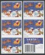 USA 2012 Scott 4715bv. Santa & Sleigh Christmas, Imperforate Booklet Pane Of 20, MNH (**) - 1981-...