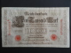 1910 A - 21 Avril 1910 - Billet 1000 Mark - Allemagne - Série A : N° 5318056 A - ReichsBanknote Deutschland Germany - 1000 Mark