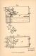 Original Patentschrift - V. Fischer In Letky B. Libschitz , 1905, Spülapparat Mit Schwimmer , Sanitär , Libcice , Moldau - Historische Dokumente