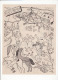 Publicité CHICOREE LEROUX à Orchies ,Nord :hélicoptère,cochons,ma Nège,cheval,vache - Reclame