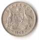 AUSTRALIE  6  PENCE   1958  ARGENT - Sixpence